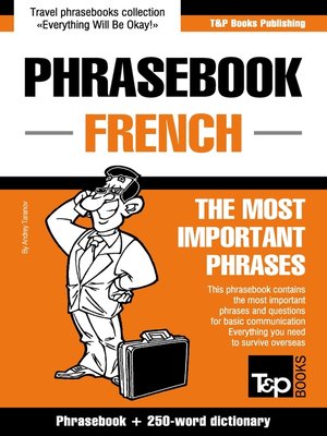 cover image of Phrasebook French